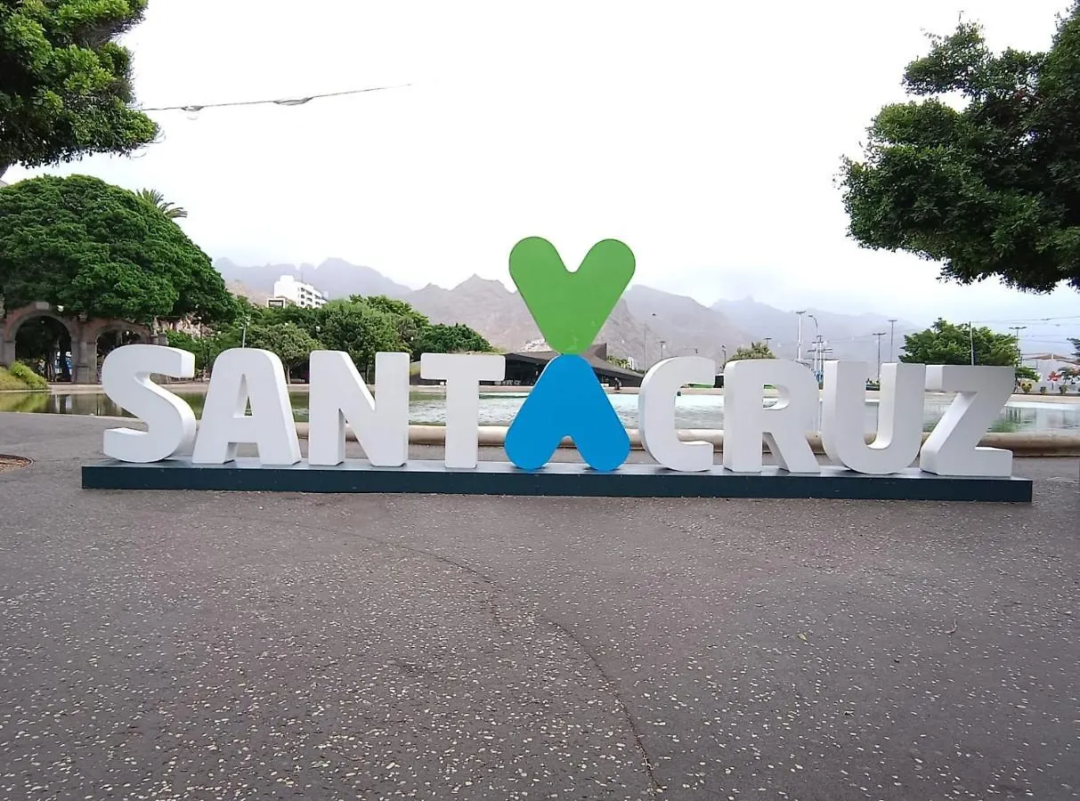 Center Santa Cruz, Alojamiento Centrico Con Gran Terraza, Cocina , Salon Y Banos, Todo Privado 0*, 산타크루스데 테네리페 스페인